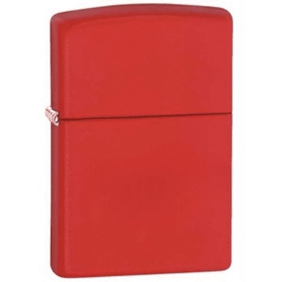 Groomsman Gift Matte Finish Color Lighter - (Red Matte)