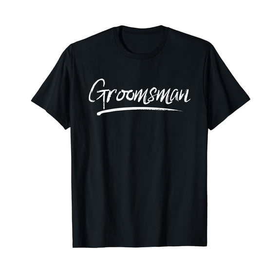 Groomsman Matching Bachelor Party Groomsmen Group T-Shirt