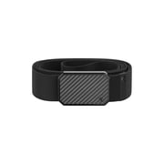 Groove Life Black Web Belt with Carbon Fiber Buckle, One Size Fits Most