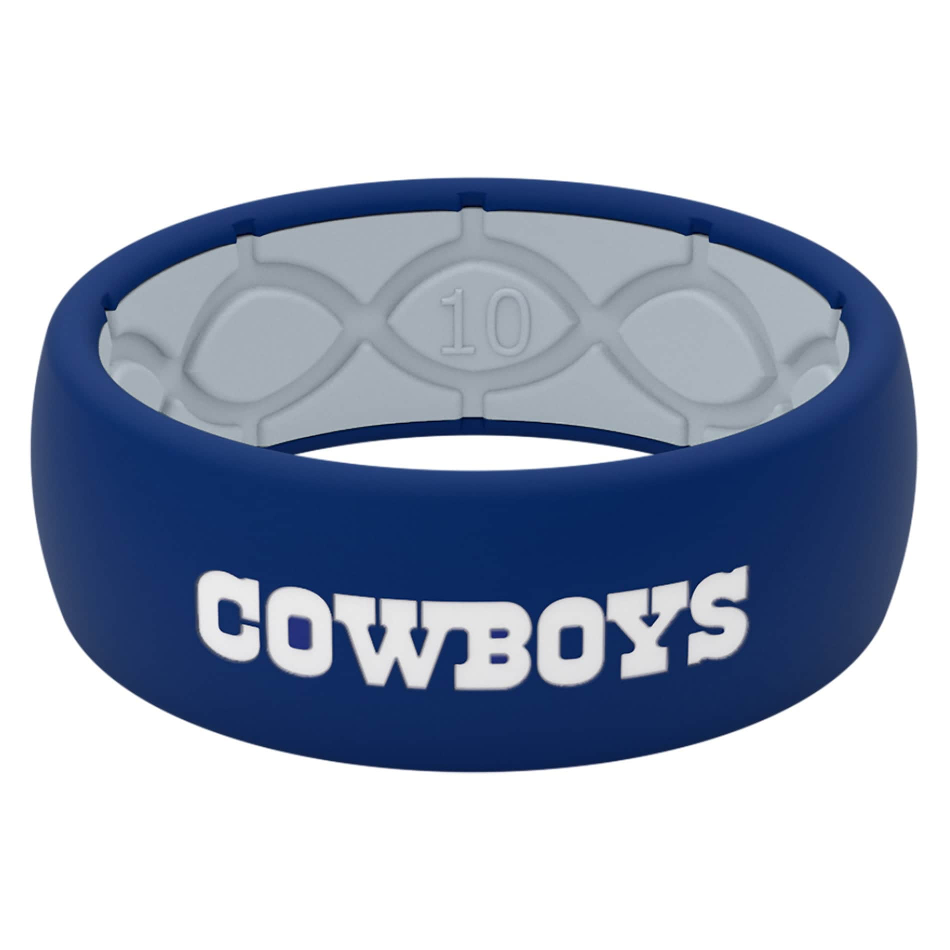 Groove Life Dallas Cowboys Original Silicone NFL Jewelry Ring Walmart