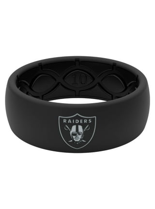 Las Vegas Raiders Groove Life Black 42-44mm Apple Watch Band