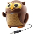 thumbnail image 1 of Groove Pal Owl Portable Rechargeable Speaker w/ Dual High-Excursion Drivers, 1 of 4