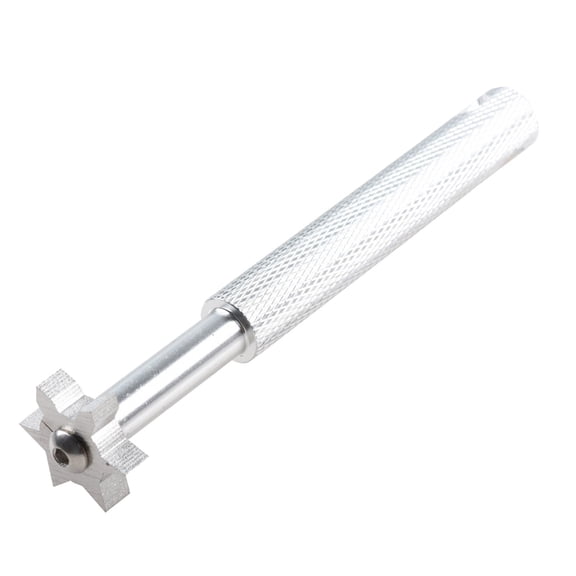 Groove Sharpener with 6 Heads Golf Club Groove Sharpener Re-Grooving Tool and Cleaner for All Irons Pitching Sand Lob Gap and Approach Wedges and Utility Clubs