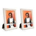 thumbnail image 1 of Grooved 6 in. x 8 in. White Picture Frame (Set of 2), 1 of 8