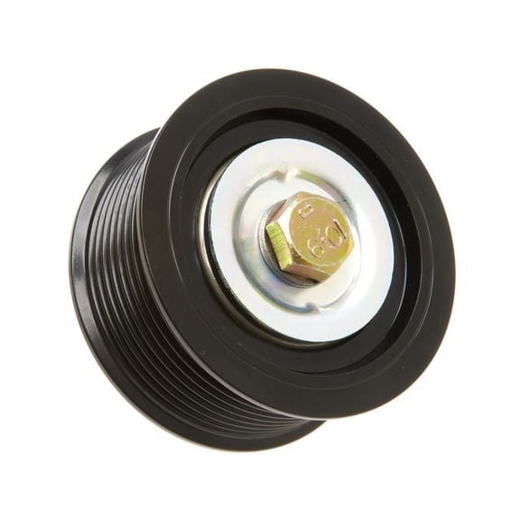 Grooved Pulley Accessory Belt Idler Pulley - Compatible with 2004 - 2007 International 9400i SBA 2005 2006