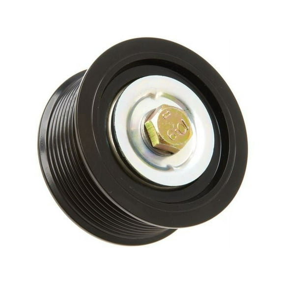 Grooved Pulley Accessory Belt Idler Pulley - Compatible with 2004 - 2007 Peterbilt 379 2005 2006