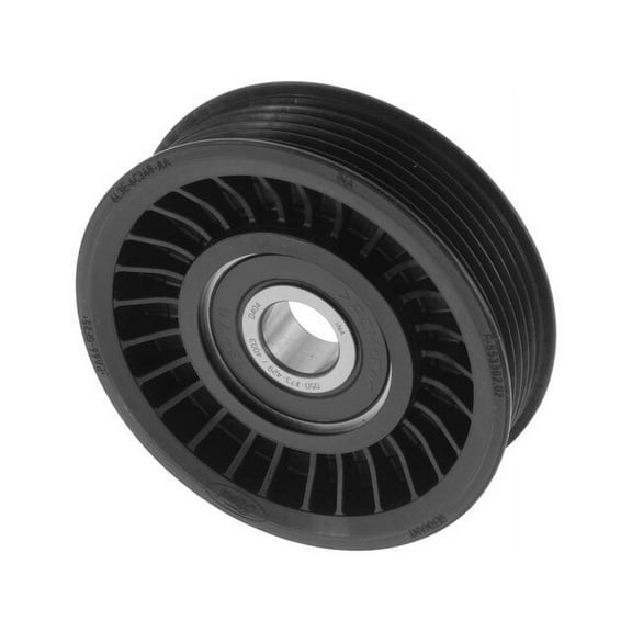 Grooved Pulley Accessory Belt Idler Pulley - Compatible with 2007 - 2010 Ford Explorer Sport Trac 4.6L V8 2008 2009