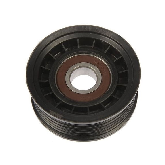 Grooved Pulley Accessory Belt Idler Pulley - Compatible with 2009 - 2013 Chevrolet Suburban 1500 - Dorman