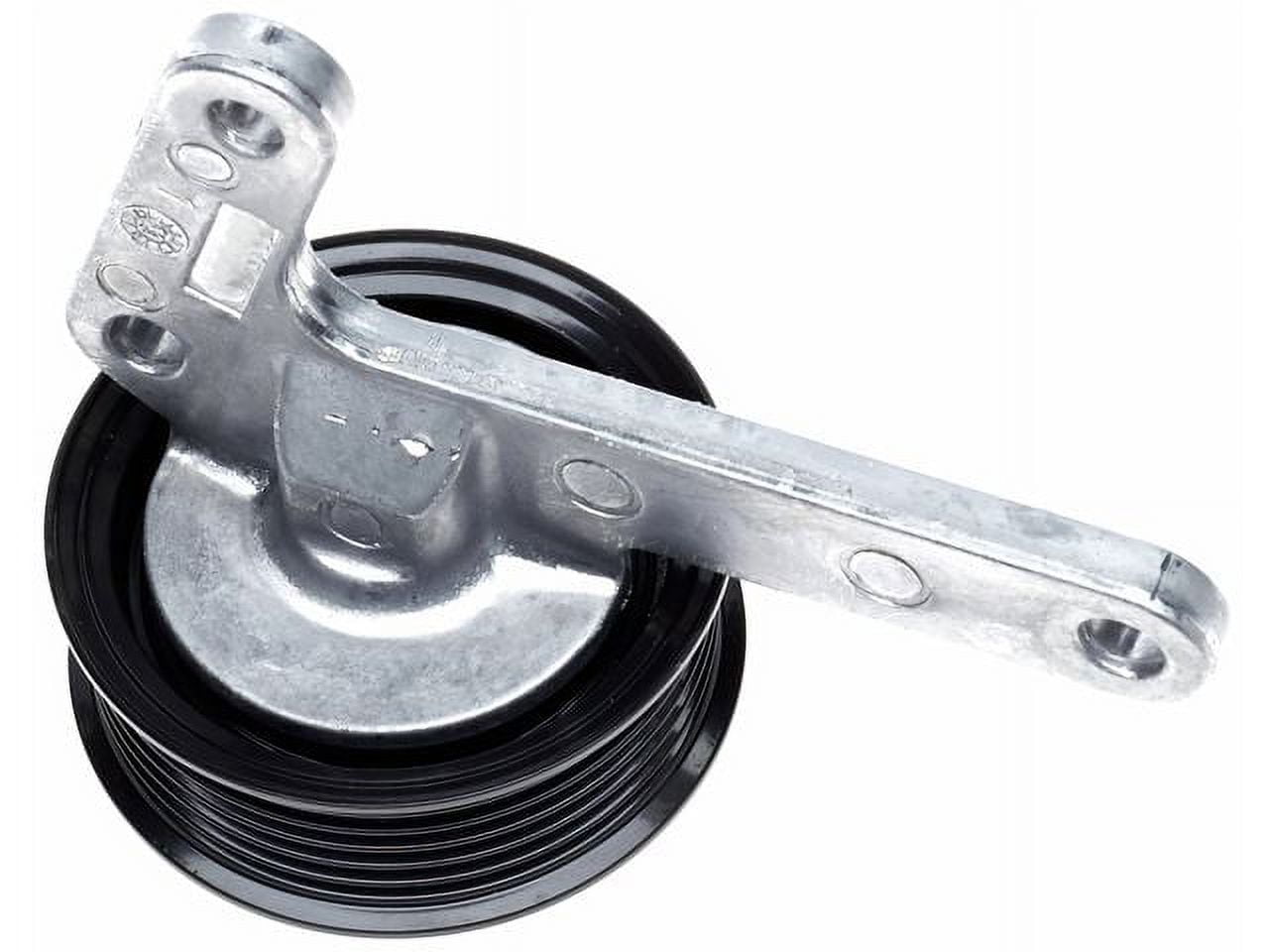 Grooved Pulley Accessory Belt Idler Pulley - Compatible with 2010 - 2012 Ford Fusion 2.5L 4-Cylinder GAS 2011