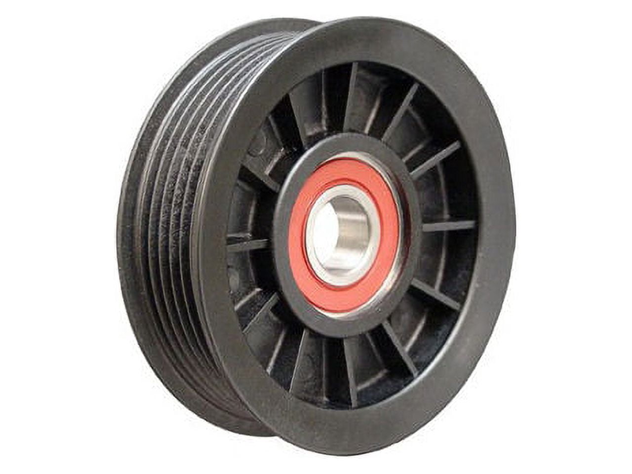 Grooved Pulley Accessory Belt Idler Pulley - Compatible with 2010 ...