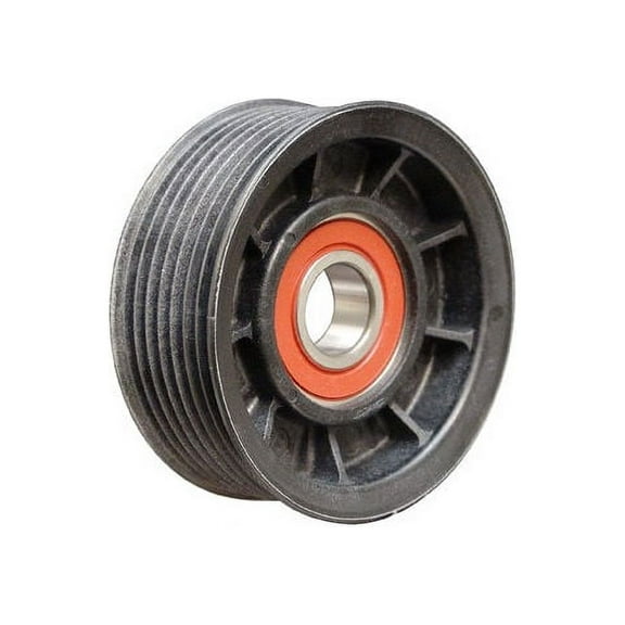 Grooved Pulley Drive Belt Idler Assembly - Compatible with 1992 - 1996 Dodge Dakota 1993 1994 1995