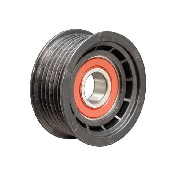 Grooved Pulley Drive Belt Idler Assembly - Compatible with 2007 - 2008 Dodge Sprinter 2500 3.5L V6