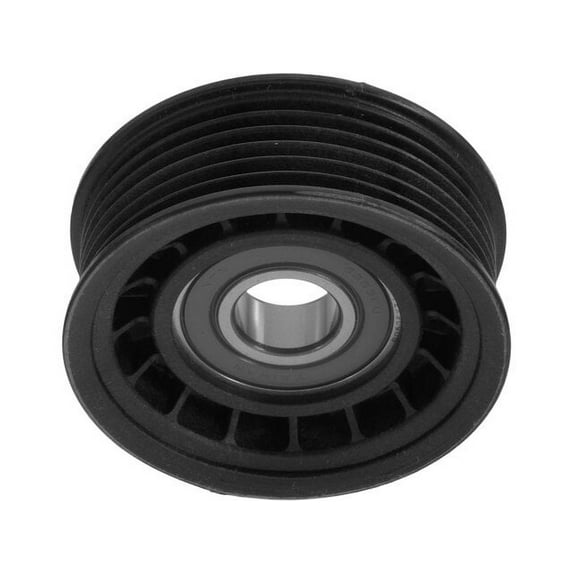 Grooved Pulley Drive Belt Tensioner Pulley - Compatible with 1998 - 2010 Mercury Mountaineer 4.0L V6 1999 2000 2001 2002 2003 2004 2005 2006 2007 2008 2009