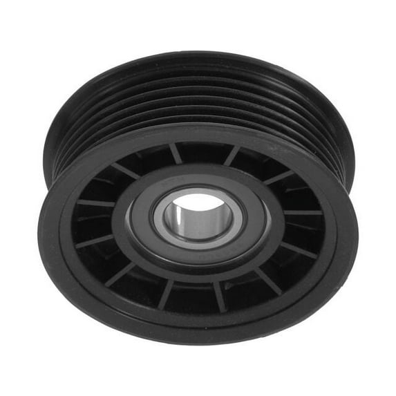 Grooved Pulley Drive Belt Tensioner Pulley - Compatible with 2000 - 2010 Dodge Dakota 2001 2002 2003 2004 2005 2006 2007 2008 2009