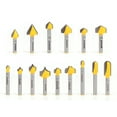 thumbnail image 1 of Grooving Router Bit Set - 1/4" Shank - Yonico 17155q, 1 of 13
