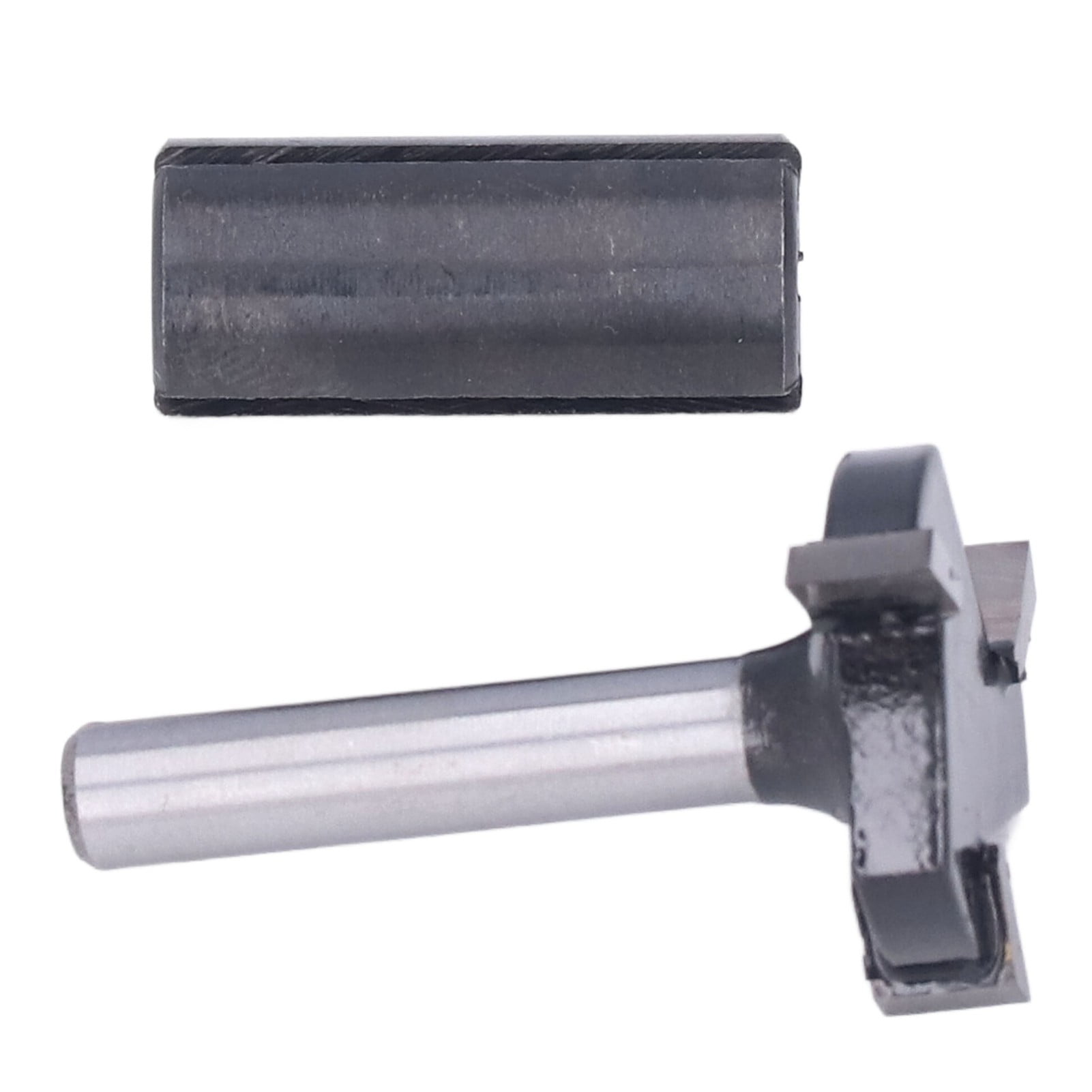 Grooving Routers Bits, 3 Teeth 1/4in Round Shank Router Bit Tool T Slot