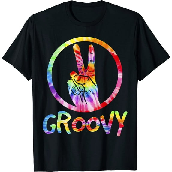 Groovy 70's Tie Dye Shirt, Vintage 70s Tee, Retro 70's Shirt T-Shirt
