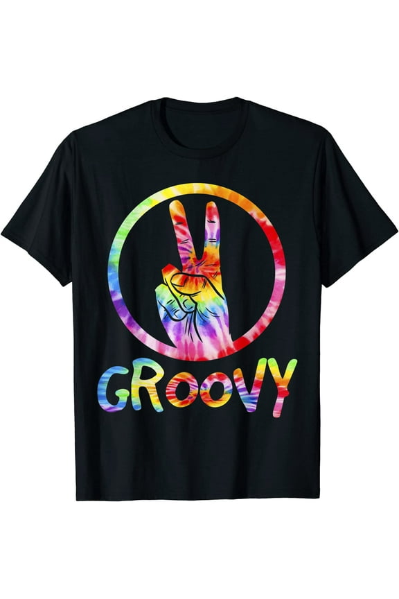 Groovy 70's Tie Dye Shirt, Vintage 70s Tee, Retro 70's Shirt T-Shirt