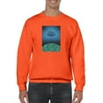 thumbnail image 1 of Groovy 70S Style Ufo Sweatshirt Men -Image by Shutterstock, Male 5X-Large, 1 of 4