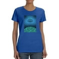 thumbnail image 1 of Groovy 70S Style Ufo T-Shirt Women -Image by Shutterstock, Female 5X-Large, 1 of 4