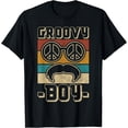thumbnail image 1 of Groovy Boy Retro 60S 70S Costume T-Shirt Size S-5XL, 1 of 5