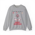 thumbnail image 1 of Groovy Christmas Unisex Heavy Blend™ Crewneck Sweatshirt, 1 of 4