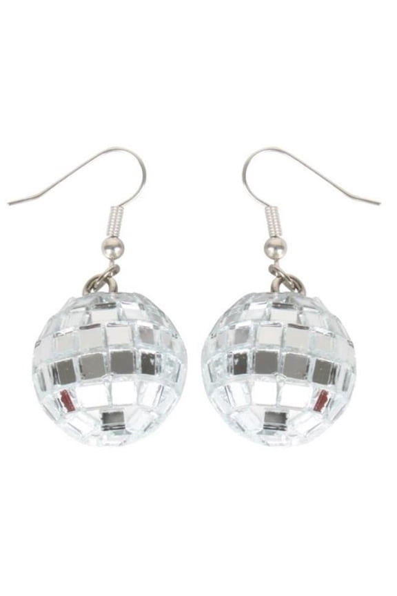 Groovy Disco Mirror Ball Earrings