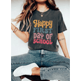 thumbnail image 1 of Groovy First Day of School Vintage T-Shirt, Gift for Back To School, 1 of 2