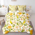 thumbnail image 1 of Groovy Flower Comforter 7 Pieces Peace Sign Bed In A Bag,Hippie Style Full Bedding Set Green And Yellow Bohemian Decor Sheet Set With Comforter Teens Bedroom, 1 of 5