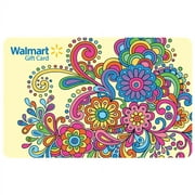 Groovy Flowers Walmart eGift Card