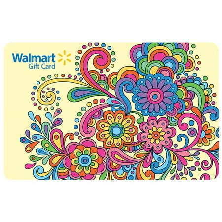 Groovy Flowers Walmart eGift Card