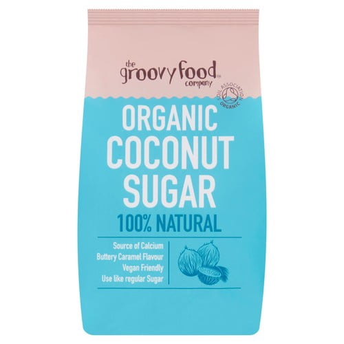 Groovy Food Organic Coconut Sugar 500g, British Import (Pack of 2)