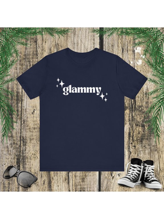 Groovy Glammy glamorous grandma cute grandmother cool granny Unisex T-shirt