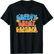 Groovy Great Grandpa 70s Grandfather Family Reunion Party T-Shirt