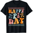 thumbnail image 1 of Groovy Happy Pi Day Mathematics Math Teacher Pi 3.14 T-Shirt, 1 of 4