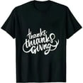 thumbnail image 1 of Groovy Happy Thanksgiving Cute T-Shirt 0170, 1 of 3
