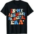 thumbnail image 1 of Groovy In My Assistant Principal Era Job Title School Worker T-Shirt, 1 of 4