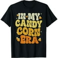 thumbnail image 1 of Groovy In My Candy Corn Era Funny Halloween Party Costume T-Shirt, 1 of 3