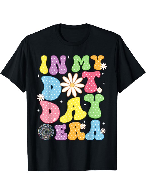 Groovy In My Colorful Polka Dot Era Men Women Boy Girl Kid T-Shirt
