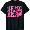 thumbnail image 1 of Groovy In My Preschool Era Back To School Teacher T-Shirt, 1 of 4