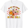 thumbnail image 1 of Groovy In My Pumpkin Spice Era Pumpkin Spice Fall Autumn T-Shirt, 1 of 3