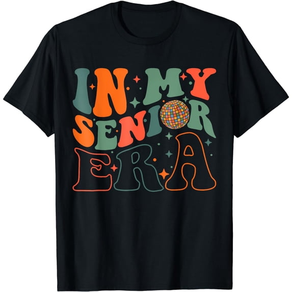Groovy In My Senior Era Class of 2024 Graduation Graduate T-Shirt