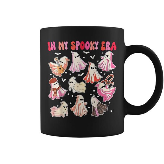 Groovy In My Spooky Era Ghost Halloween Meeme Coffee Mugs