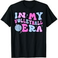 thumbnail image 1 of Groovy In My Volleyball Era T-Shirt, 1 of 4