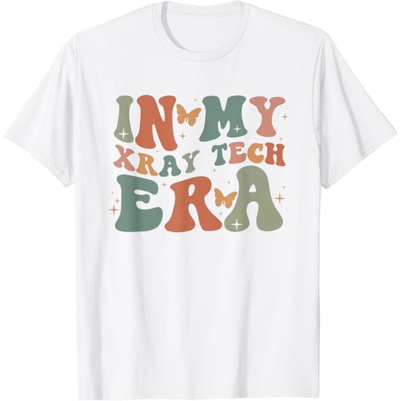 Groovy In My Xray Tech Era Christmas Radiology Tech X Ray T-Shirt