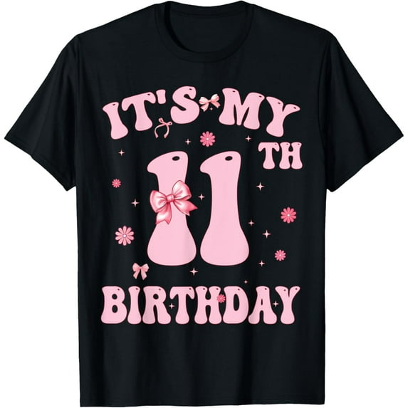Groovy It's My Birthday Girl Coquette Bow