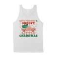 thumbnail image 1 of Groovy Little Christmas Tank Top Unisex Medium White, 1 of 5