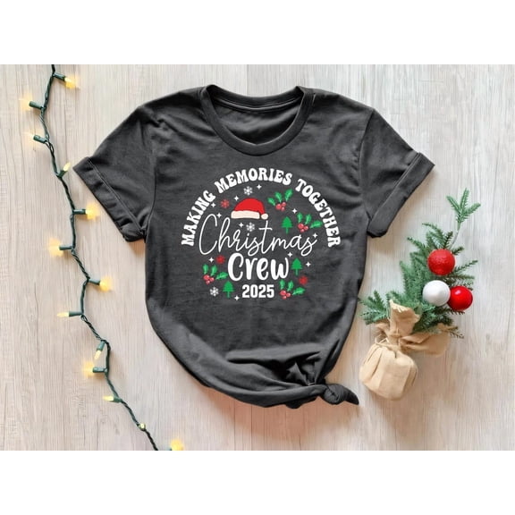 Groovy Making Memories Together Season Crew Tfamily Shirts, F6659