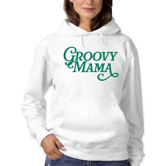 Groovy Mama Vintage Vibe Hoodie Women's
