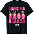 thumbnail image 1 of Groovy NICU Valentine NICU Nurse Valentines Day NICU Nursing T-Shirt Shirts, 1 of 3